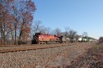 NS 8104, Lehigh Valley heritage unit, on the point of train 25G